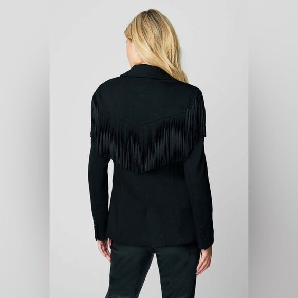 Fringe Shoulder Jacket in Show Stopper BLANKNYC Size XS (flaw) - Picture 2 of 8